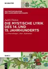 Die mystische Lyrik des 14. und 15. Jahrhunderts cover