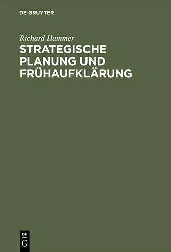 Strategische Planung Und Frühaufklärung cover