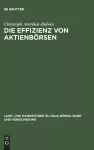 Die Effizienz von Aktienbörsen cover