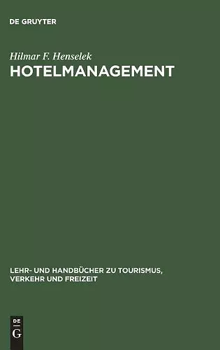 Hotelmanagement cover