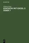 Statistik mit Excel 5 oder 7 cover