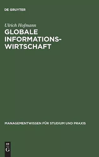 Globale Informationswirtschaft cover