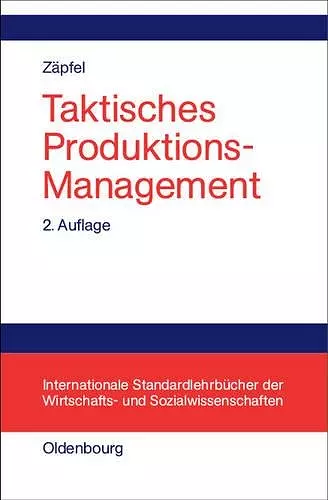 Taktisches Produktions-Management cover