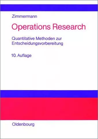 Operations Research cover