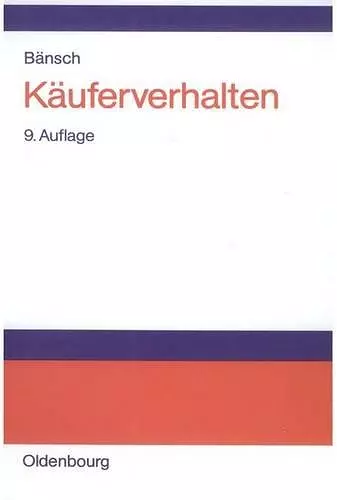 Käuferverhalten cover