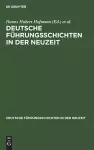 Deutsche Führungsschichten in der Neuzeit cover