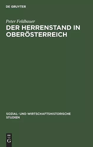 Der Herrenstand in Oberösterreich cover