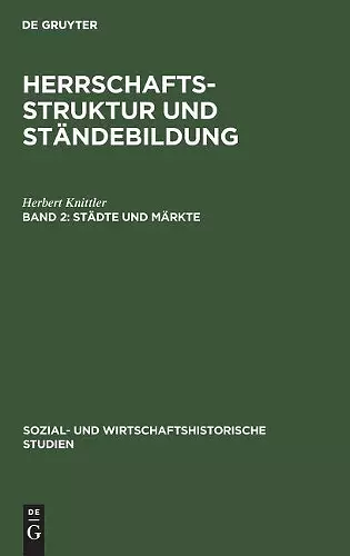 Städte und Märkte cover