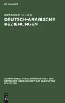 Deutsch-arabische Beziehungen cover