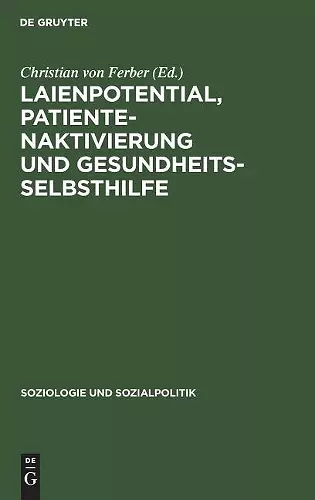 Laienpotential, Patientenaktivierung und Gesundheitsselbsthilfe cover