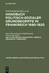 Handbuch politisch-sozialer Grundbegriffe in Frankreich 1680-1820, Heft 3, Philosophe, Philosophie. Terreur, Terroriste, Terrorisme cover
