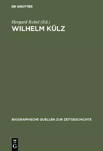 Wilhelm Külz cover