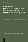 Handbuch politisch-sozialer Grundbegriffe in Frankreich 1680-1820, Heft 8, Pierre Michel cover