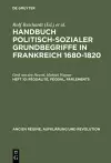 Handbuch politisch-sozialer Grundbegriffe in Frankreich 1680-1820, Heft 10, Féodalité, féodal. Parlements cover