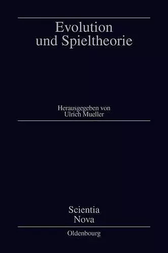 Evolution Und Spieltheorie cover