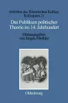 Das Publikum Politischer Theorie Im 14. Jahrhundert cover