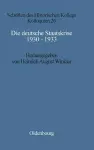 Die Deutsche Staatskrise 1930 - 1933 cover