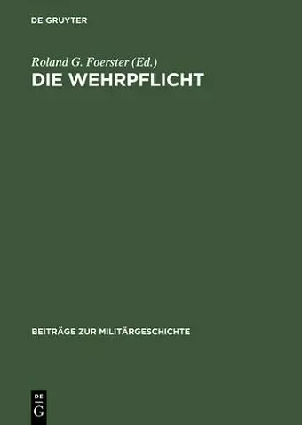 Die Wehrpflicht cover