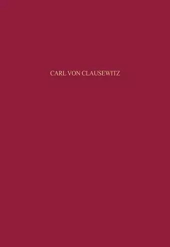 Carl von Clausewitz cover