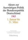 Akten Zur Auswärtigen Politik Der Bundesrepublik Deutschland 1965 cover