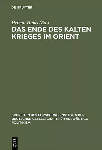 Das Ende des Kalten Krieges im Orient cover