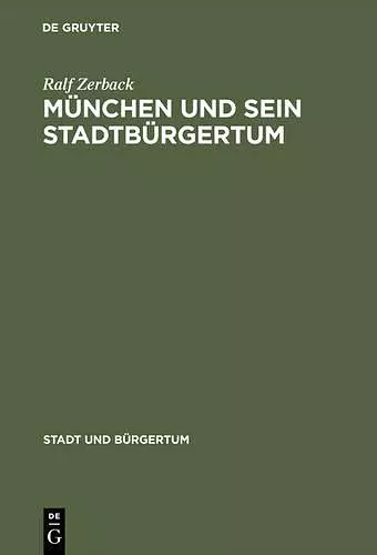 München und sein Stadtbürgertum cover