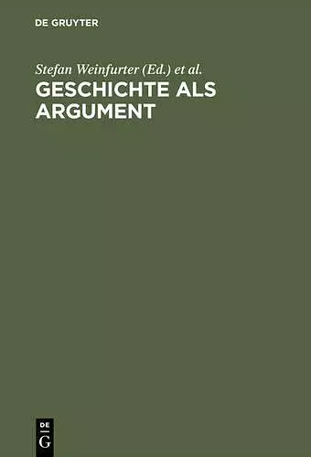 Geschichte als Argument cover