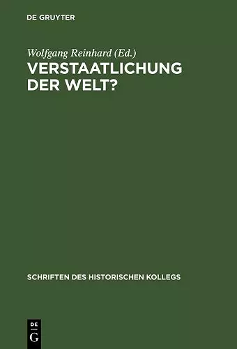 Verstaatlichung der Welt? cover