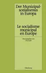 Der Munizipalsozialismus in Europa /Le socialisme municipal en Europe cover