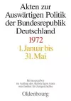 Akten Zur Auswärtigen Politik Der Bundesrepublik Deutschland 1972 cover