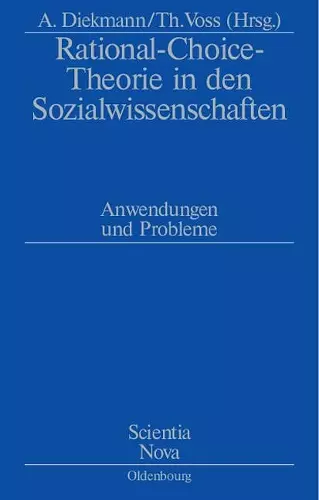 Rational-Choice-Theorie in Den Sozialwissenschaften cover