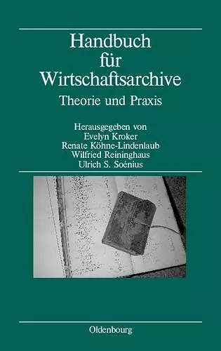 Handbuch für Wirtschaftsarchive cover