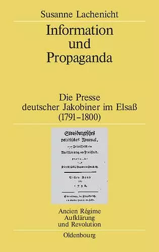 Information und Propaganda cover