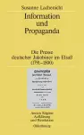 Information und Propaganda cover