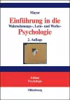 Einführung in Die Wahrnehmungs-, Lern- Und Werbe-Psychologie cover