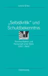 "Selbstkritik" Und Schuldbekenntnis cover