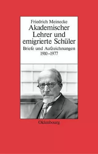 Friedrich Meinecke cover