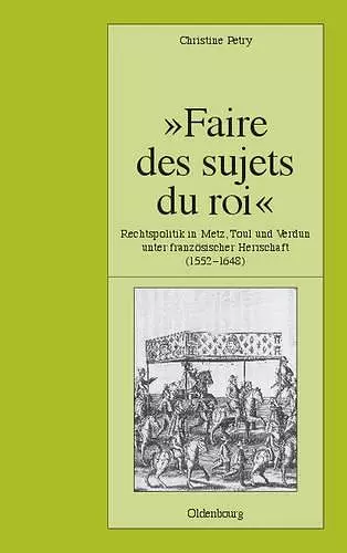 "Faire Des Sujets Du Roi" cover