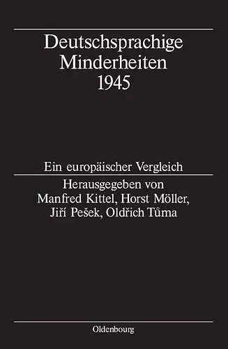 Deutschsprachige Minderheiten 1945 cover