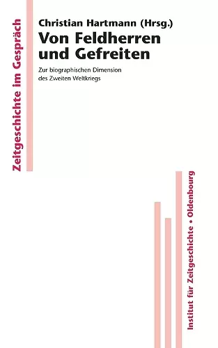 Von Feldherren Und Gefreiten cover