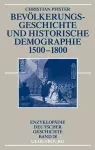 Bevölkerungsgeschichte Und Historische Demographie 1500-1800 cover