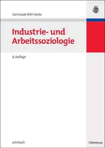 Industrie- und Arbeitssoziologie cover