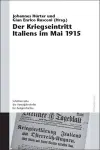 Der Kriegseintritt Italiens Im Mai 1915 cover