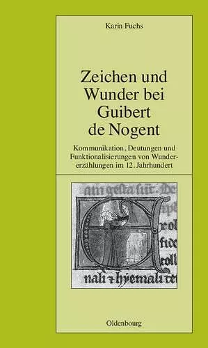 Zeichen Und Wunder Bei Guibert de Nogent cover