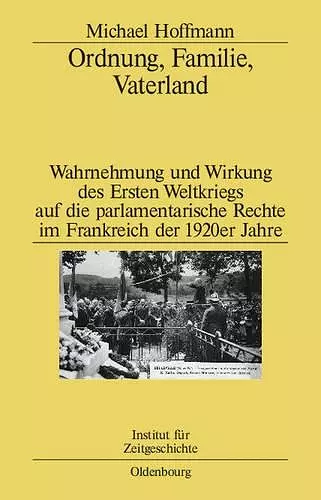 Ordnung, Familie, Vaterland cover