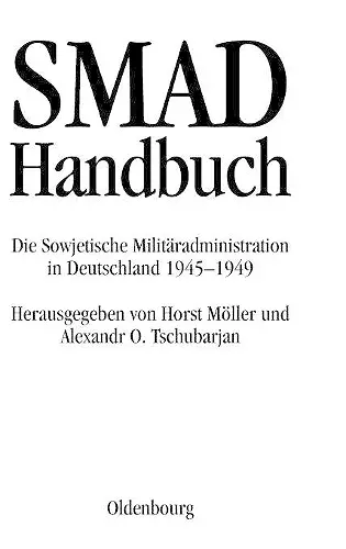 SMAD-Handbuch cover