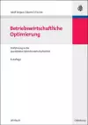 Betriebswirtschaftliche Optimierung cover