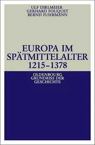 Europa Im Spätmittelalter 1215-1378 cover