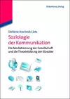 Soziologie der Kommunikation cover