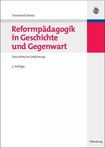 Reformpädagogik in Geschichte Und Gegenwart cover